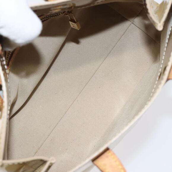 LOUIS VUITTON Monogram Vernis Reade PM Hand Bag Beige M91334 - Picture 11 of 16